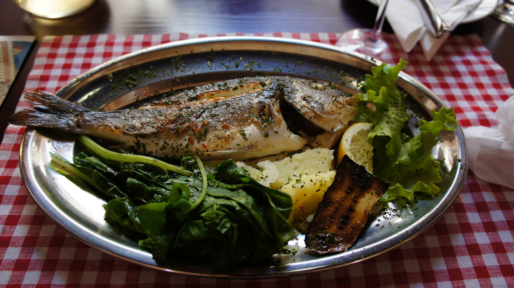 Croatian cuisine, grilled fish