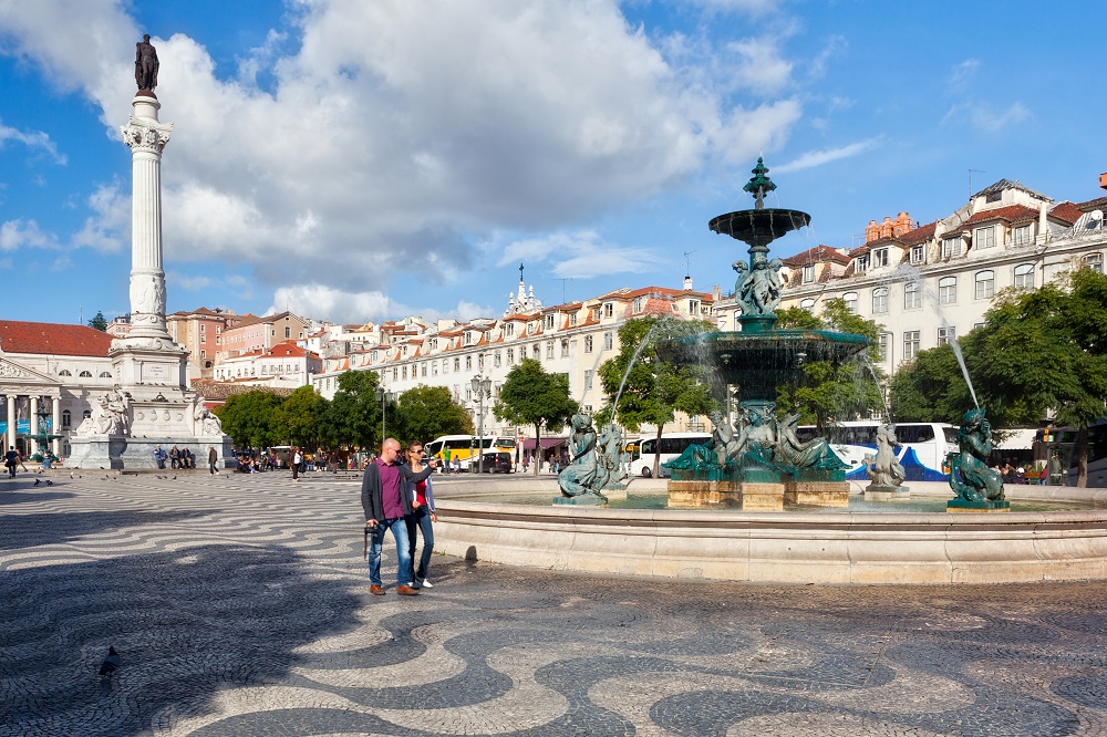 Pedro_IV_square_Lisbon portugal 