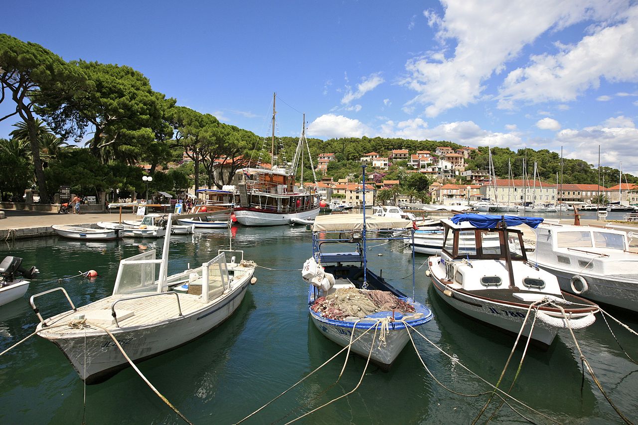 Port of Jelsa, Hvar, Croatia