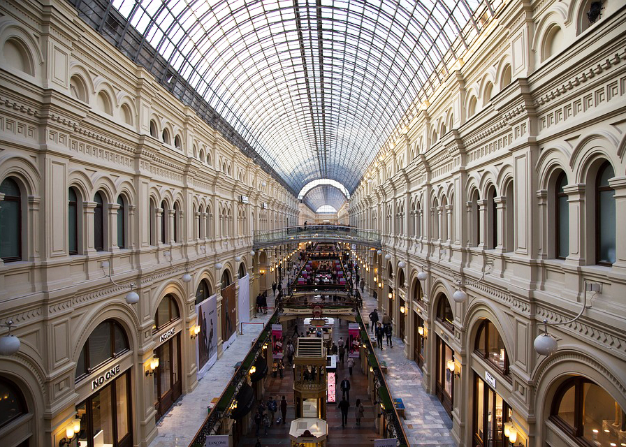 GUM shopping center in Moscow, Russia